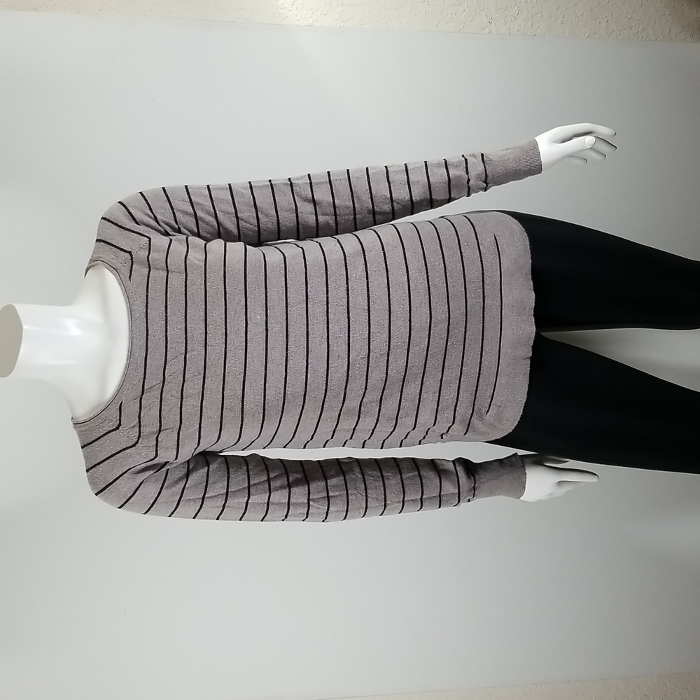 Hoity Toity Thin Striped Sweater M